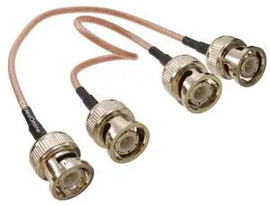 CablesOnline, 6-inch BNC Male to BNC Male RG316 Coax Low Loss RF Cables (2 Pack) CablesOnline, 6-inch BNC Male to BNC Male RG316 Coax Low Loss RF Cables (2 Pack)