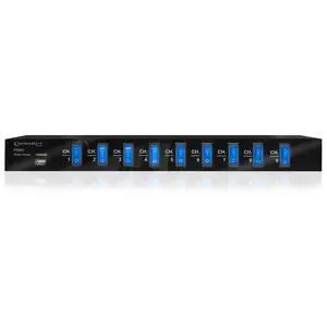 Power Supply Strip, 9 Power Outlet with Switches | 5V USB Charging Port, 1800 Watts Max Load Power Conditioner, High Load Power Electric Extension Cord Strip, 4 Ft Power Supply Strip, 9 Power Outlet with Switches | 5V USB Charging Port, 1800 Watts Max Load Power Conditioner, High Load Power Electric Extension Cord Strip, 4 Ft