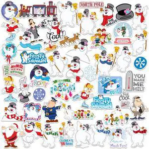 Frosty The Snowman 50 Vinyl Stickers Waterproof Die-Cut Decals Laptop Car Frosty The Snowman 50 Vinyl Stickers Waterproof Die-Cut Decals Laptop Car
