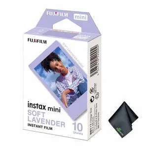 INSTAX Mini Film for Instant Camera 10-Exposure Bundle | For Parties, Events & Instant Photos | Includes Cleaning Cloth INSTAX Mini Film for Instant Camera 10-Exposure Bundle | For Parties, Events & Instant Photos | Includes Cleaning Cloth
