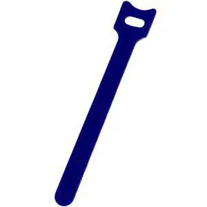6 Inch Hook and Loop Reusable Strap Cable Cord Wire Ties 25 Pack Blue 6 Inch Hook and Loop Reusable Strap Cable Cord Wire Ties 25 Pack Blue