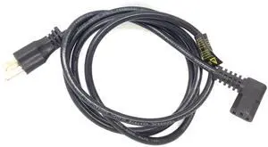 Right Angle Power Cord 10FT Heavy Duty 16AWG AC Power Cable, Heat-Resistant & Flexible Treadmill, Elliptical, Fitness Equipment Replacement Right Angle Power Cord 10FT Heavy Duty 16AWG AC Power Cable, Heat-Resistant & Flexible Treadmill, Elliptical, Fitness Equipment Replacement