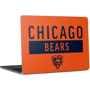 Decal Laptop Skin Compatible with MacBook Air 13in M4 (2025) - Officially Licensed NFL Chicago Bears Orange Performance Series Design Decal Laptop Skin Compatible with MacBook Air 13in M4 (2025) - Officially Licensed NFL Chicago Bears Orange Performance Series Design