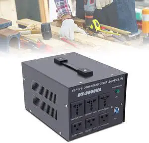 Step UP/Down Transformer 220v to 110v, 3000W Voltage Converter 220 to 110 120v to 240V Heavy Duty Power Transformer Automatic Voltage Regulator Stabilizer Circuit Breaker Protection Step UP/Down Transformer 220v to 110v, 3000W Voltage Converter 220 to 110 120v to 240V Heavy Duty Power Transformer Automatic Voltage Regulator Stabilizer Circuit Breaker Protection