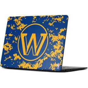 Decal Laptop Skin Compatible with Surface Laptop 7 15in - Officially Licensed NBA Golden State Warriors Digi Camo Design Decal Laptop Skin Compatible with Surface Laptop 7 15in - Officially Licensed NBA Golden State Warriors Digi Camo Design