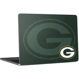 Decal Laptop Skin Compatible with MacBook Air 13in M4 (2025) - Officially Licensed NFL Green Bay Packers Double Vision Design Decal Laptop Skin Compatible with MacBook Air 13in M4 (2025) - Officially Licensed NFL Green Bay Packers Double Vision Design