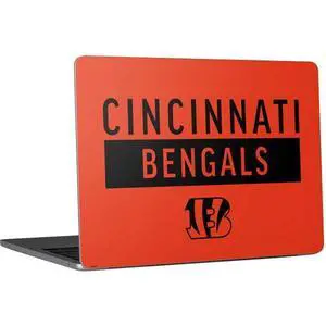Decal Laptop Skin Compatible with MacBook Air 13in M4 (2025) - Officially Licensed NFL Cincinnati Bengals Orange Performance Series Design Decal Laptop Skin Compatible with MacBook Air 13in M4 (2025) - Officially Licensed NFL Cincinnati Bengals Orange Performance Series Design