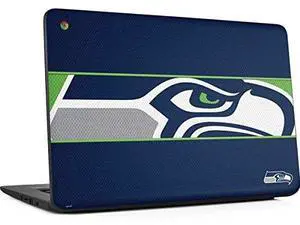 Decal Laptop Skin Compatible with Chromebook 14 G5 - Officially Licensed NFL Seattle Seahawks Zone Block Design Decal Laptop Skin Compatible with Chromebook 14 G5 - Officially Licensed NFL Seattle Seahawks Zone Block Design