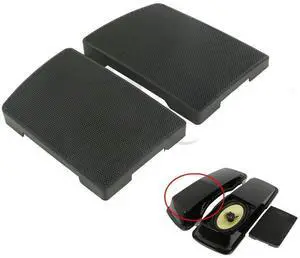 6X9 Saddlebag Speaker Lids Grills Covers Fit for Harley 1993-2013 | Black ABS Motorcycle Speaker Grille Cutout Lid. Fit for Harley Touring Road King Road Glide Street Glide Electra Glide 6X9 Saddlebag Speaker Lids Grills Covers Fit for Harley 1993-2013 | Black ABS Motorcycle Speaker Grille Cutout Lid. Fit for Harley Touring Road King Road Glide Street Glide Electra Glide