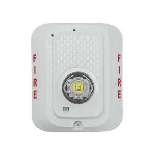 SWLED L-Series Wall-Mount Strobe with LED, White SWLED L-Series Wall-Mount Strobe with LED, White