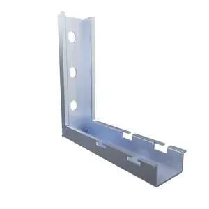 Wire Mesh Cable Tray L-Shaped Wall Bracket 7in Wide Wire Mesh Cable Tray L-Shaped Wall Bracket 7in Wide