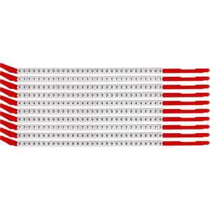Wire Marker Wand Preprinted Sleeve PK10 Wire Marker Wand Preprinted Sleeve PK10
