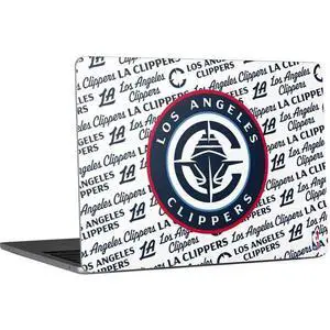 Decal Laptop Skin Compatible with MacBook Air 13in M4 (2025) - Officially Licensed NBA Los Angeles Clippers Blast Text Design Decal Laptop Skin Compatible with MacBook Air 13in M4 (2025) - Officially Licensed NBA Los Angeles Clippers Blast Text Design