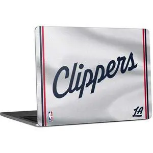 Decal Laptop Skin Compatible with MacBook Air 13in M4 (2025) - Officially Licensed NBA Los Angeles Clippers Team Jersey Design Decal Laptop Skin Compatible with MacBook Air 13in M4 (2025) - Officially Licensed NBA Los Angeles Clippers Team Jersey Design