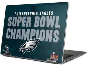 Decal Laptop Skin Compatible with Yoga 710 14in - Officially Licensed NFL Philadelphia Eagles Super Bowl LIX Champions Design Decal Laptop Skin Compatible with Yoga 710 14in - Officially Licensed NFL Philadelphia Eagles Super Bowl LIX Champions Design