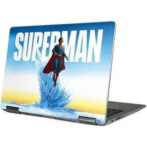 Decal Laptop Skin Compatible with Yoga 710 14in - Officially Licensed Superman 2025 Fortress of Solitude Classic Rise Design Decal Laptop Skin Compatible with Yoga 710 14in - Officially Licensed Superman 2025 Fortress of Solitude Classic Rise Design