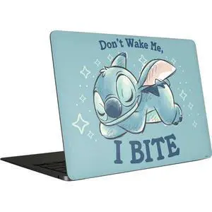 Decal Laptop Skin Compatible with MacBook Air 13in (2020) - Officially Licensed Disney Lilo and Stitch Dont Wake Me I Bite Design Decal Laptop Skin Compatible with MacBook Air 13in (2020) - Officially Licensed Disney Lilo and Stitch Dont Wake Me I Bite Design