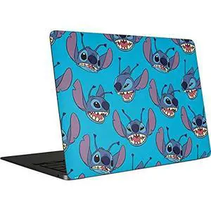 Decal Laptop Skin Compatible with MacBook Air 13in (2020) - Officially Licensed Disney Lilo and Stitch Face Expression Pattern Design Decal Laptop Skin Compatible with MacBook Air 13in (2020) - Officially Licensed Disney Lilo and Stitch Face Expression Pattern Design