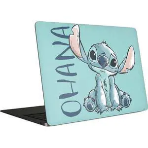 Decal Laptop Skin Compatible with MacBook Air 13in (2020) - Officially Licensed Disney Lilo and Stitch Ohana Design Decal Laptop Skin Compatible with MacBook Air 13in (2020) - Officially Licensed Disney Lilo and Stitch Ohana Design