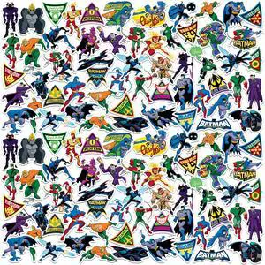 Batman: The Brave and the Bold 100 Vinyl Stickers Waterproof Die-Cut Decals Batman: The Brave and the Bold 100 Vinyl Stickers Waterproof Die-Cut Decals