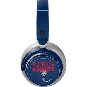 Decal Audio Skin Compatible with Surface Headphones - Officially Licensed NHL Florida Panthers Lineup Design Decal Audio Skin Compatible with Surface Headphones - Officially Licensed NHL Florida Panthers Lineup Design