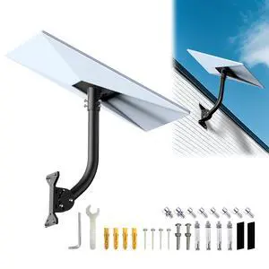 Gen 3 Starlink Mount, Adjustable Starlink Mounting Kit, Thickened Starlink Wall/Roof Mount for Starlink Internet Kit Satellite Gen 3 Starlink Mount, Adjustable Starlink Mounting Kit, Thickened Starlink Wall/Roof Mount for Starlink Internet Kit Satellite