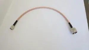 RG142 N Male to Mini UHF Male Coaxial Cable Low Loss 50ohm Double Shielded with Tanned FEP(Teflon) Jacket (3 ft) RG142 N Male to Mini UHF Male Coaxial Cable Low Loss 50ohm Double Shielded with Tanned FEP(Teflon) Jacket (3 ft)