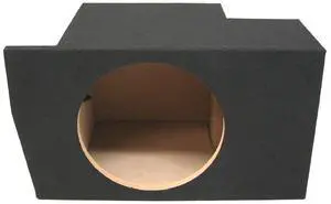 Fits 2005-2014 Ford Mustang Coupe Single 12" Trunk Corner Subwoofer Box ASC | Angled 12 inch sub enclosure, space saving cargo design, deep bass upgrade, easy install, pairs with amp and wiring kit Fits 2005-2014 Ford Mustang Coupe Single 12" Trunk Corner Subwoofer Box ASC | Angled 12 inch sub enclosure, space saving cargo design, deep bass upgrade, easy install, pairs with amp and wiring kit
