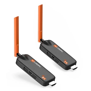 Wireless HDMI Transmitter and Receiver, 4K/1080P, 5.8G, 656FT/200M Up to 6 RXs, HDMI Splitter for Streaming Video & Audio from Laptop, PC, CCTV, Cable Box to Multiple TVs, Monitors, Projectors Wireless HDMI Transmitter and Receiver, 4K/1080P, 5.8G, 656FT/200M Up to 6 RXs, HDMI Splitter for Streaming Video & Audio from Laptop, PC, CCTV, Cable Box to Multiple TVs, Monitors, Projectors
