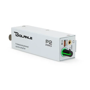 P2 PRO USB-C Portable in-Ear Monitor Amplifier, 5V DC/AAA Battery USB-C direct power or charges rechargeable AAA batteries inside; works with standard AAA too P2 PRO USB-C Portable in-Ear Monitor Amplifier, 5V DC/AAA Battery USB-C direct power or charges rechargeable AAA batteries inside; works with standard AAA too