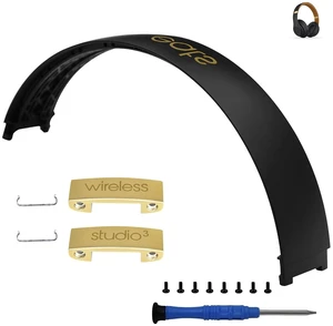Studio 3 Replacement Headband & Hinge Replacement for Beats Studio3 Headphone,Durable Parts Accessories Repair Kit Set(Black Gold) Studio 3 Replacement Headband & Hinge Replacement for Beats Studio3 Headphone,Durable Parts Accessories Repair Kit Set(Black Gold)