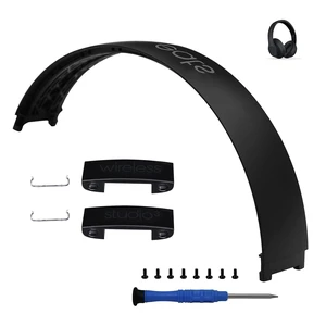 Studio 3 Replacement Headband & Hinge Replacement for Beats Studio3 Headphone,Durable Parts Accessories Repair Kit Set(Matte Black) Studio 3 Replacement Headband & Hinge Replacement for Beats Studio3 Headphone,Durable Parts Accessories Repair Kit Set(Matte Black)