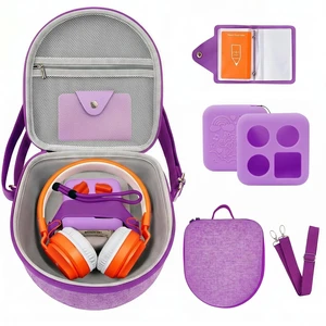 Hard Case Compatible with Yoto Mini (2024 Edition), 3-in-1 Travel Bundle: Silicone Cover + Case with Shoulder Strap (Fits Mini Player & Headphones) + Up to 10 Card Holder for YOTO Cards (Purple) Hard Case Compatible with Yoto Mini (2024 Edition), 3-in-1 Travel Bundle: Silicone Cover + Case with Shoulder Strap (Fits Mini Player & Headphones) + Up to 10 Card Holder for YOTO Cards (Purple)