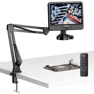 JL109A 10.1" Digital Microscope Full View Coin with Screen, Flex Arm Stand 1080P Soldering Microscope with C-clamp, 56 LED Ring Light, 12MP Coin Magnifier Microscope Full View Silver Dollar, PC View JL109A 10.1" Digital Microscope Full View Coin with Screen, Flex Arm Stand 1080P Soldering Microscope with C-clamp, 56 LED Ring Light, 12MP Coin Magnifier Microscope Full View Silver Dollar, PC View