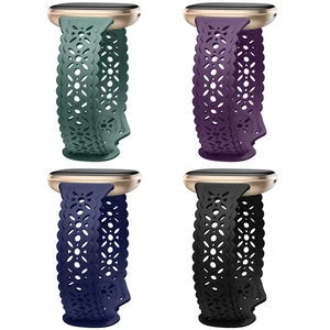 4 pack Lace Silicone Band Compatible for Fitbit Sense Bands/Fitbit Versa 3 Bands Women/Fitbit Versa 4 Bands/Sense 2 Bands, Soft Ultrathin Hollow-out Sport Watch Strap Replacement Wristbands 4 pack Lace Silicone Band Compatible for Fitbit Sense Bands/Fitbit Versa 3 Bands Women/Fitbit Versa 4 Bands/Sense 2 Bands, Soft Ultrathin Hollow-out Sport Watch Strap Replacement Wristbands