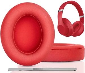 FEYCH Replacement Ear Pads for Beats Studio 3 & Studio 2 Wireless Over Ear Headphone -Red FEYCH Replacement Ear Pads for Beats Studio 3 & Studio 2 Wireless Over Ear Headphone -Red