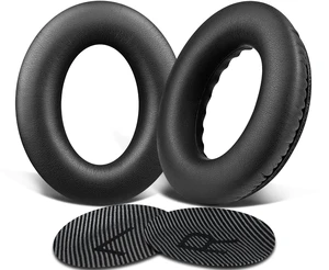Earpads for Bose QC35, QC35 ii, QC45 - Black Earpads for Bose QC35, QC35 ii, QC45 - Black