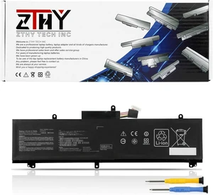 76Wh C41N1837 Laptop Battery Replacement for Asus Rog Zephyrus GA502 GU502 GX502 GU532 GX532 GA501I GA502IU GA502GU GA502IV GA532DU GU502DU GU502GU GU502GV GU502LW GU532LV GU532GU GX502GW 15.4V 76Wh C41N1837 Laptop Battery Replacement for Asus Rog Zephyrus GA502 GU502 GX502 GU532 GX532 GA501I GA502IU GA502GU GA502IV GA532DU GU502DU GU502GU GU502GV GU502LW GU532LV GU532GU GX502GW 15.4V