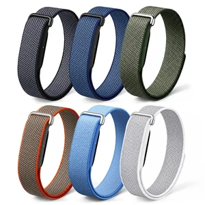 3 Pack Nylon Replacement Bands Compatible with Google Fitbit Air Soft Breathable Sport Wristband, Lightweight Micro-Adjustable Hook-and-Loop Strap for Gym Workout, Women Men 3 Pack Nylon Replacement Bands Compatible with Google Fitbit Air Soft Breathable Sport Wristband, Lightweight Micro-Adjustable Hook-and-Loop Strap for Gym Workout, Women Men