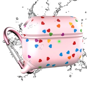 Waterproof Case for AirPods Pro 2nd Generation and AirPods Pro 1st Generation - Wireless and USB-C Charging Compatible, One Piece Design, High Drop Protection Case with Carabiner Waterproof Case for AirPods Pro 2nd Generation and AirPods Pro 1st Generation - Wireless and USB-C Charging Compatible, One Piece Design, High Drop Protection Case with Carabiner