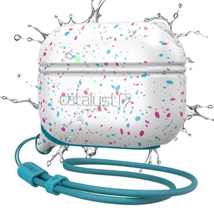 Waterproof Case for AirPods Pro 2nd Generation and AirPods Pro 1st Generation - Wireless and USB-C Charging Compatible, One Piece Design, High Drop Protection Case with Lanyard Waterproof Case for AirPods Pro 2nd Generation and AirPods Pro 1st Generation - Wireless and USB-C Charging Compatible, One Piece Design, High Drop Protection Case with Lanyard