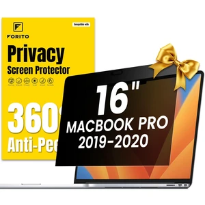 360° Privacy Screen Protector Compatible with MacBook Pro 16 inch (2019, 2020), Anti Peeping, Anti Glare and Scratch Resistant Laptop Privacy Screen Shield 360° Privacy Screen Protector Compatible with MacBook Pro 16 inch (2019, 2020), Anti Peeping, Anti Glare and Scratch Resistant Laptop Privacy Screen Shield