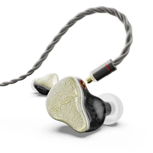 Bmaster5 in Ear Monitor Headphone,1DD+4BA 5 Driver Musician IEM Earbud 10mm DLC Diaphragm, Pentaconn Connector OFC Cable, Aluminum Case, Noise Isolation IEM for Drummer Audiophile (Starlight Gold) Bmaster5 in Ear Monitor Headphone,1DD+4BA 5 Driver Musician IEM Earbud 10mm DLC Diaphragm, Pentaconn Connector OFC Cable, Aluminum Case, Noise Isolation IEM for Drummer Audiophile (Starlight Gold)