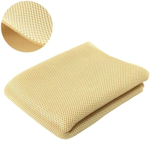 Speaker Grille Cloth Stereo Mesh Fabric Yellow, 55x20 in (140x50 cm) 3-Layer Functional Acoustic Fabric, Fully Sound-Permeable, Dustproof & Stretchable, for Speaker & Furniture Refurbishment Speaker Grille Cloth Stereo Mesh Fabric Yellow, 55x20 in (140x50 cm) 3-Layer Functional Acoustic Fabric, Fully Sound-Permeable, Dustproof & Stretchable, for Speaker & Furniture Refurbishment