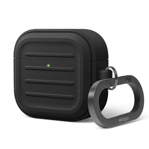 Armor Case for Apple AirPods 5 & AirPods 4 Carabiner Included, Supports Wireless Charging, Shock Resistant, Full Protection (Black) Armor Case for Apple AirPods 5 & AirPods 4 Carabiner Included, Supports Wireless Charging, Shock Resistant, Full Protection (Black)