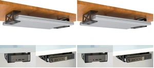 Under Desk Laptop/Mini PC Storage Mount,CPU Holder,Compatible with Dell OptiPlex,Mac Book,Mac mini and More. (Pack of 2) Under Desk Laptop/Mini PC Storage Mount,CPU Holder,Compatible with Dell OptiPlex,Mac Book,Mac mini and More. (Pack of 2)