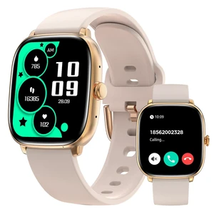 Android Smart Watches for Women, 1.75 AMOLED Touchscreen, Bluetooth Calling, Heart Rate/SpO2/Sleep Monitor, Long Battery, IP68 Waterproof Finess Watch Compatible with iPhone Android (Gold) Android Smart Watches for Women, 1.75 AMOLED Touchscreen, Bluetooth Calling, Heart Rate/SpO2/Sleep Monitor, Long Battery, IP68 Waterproof Finess Watch Compatible with iPhone Android (Gold)