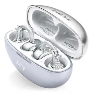 JewelPods C3 Wireless Bluetooth Earbuds, Jeweled Open-Ear Headphones, SLV Ultra-Light Memory Wire Clip-On Earrings for All-Day Comfort, 60H Playtime, Sweat & Water Resistant, Premium Sound JewelPods C3 Wireless Bluetooth Earbuds, Jeweled Open-Ear Headphones, SLV Ultra-Light Memory Wire Clip-On Earrings for All-Day Comfort, 60H Playtime, Sweat & Water Resistant, Premium Sound