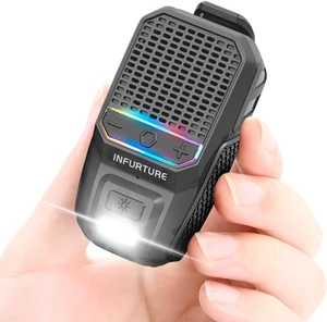 Wearable Bluetooth Speaker Clip on Speaker with RGB/Flashlight Shower Speake Built-in Noise Reduction Mic, Bathroom Speakers for Hands-Free Music/Calls-for Work/Riding/Outdoor, Ideal Gifts Wearable Bluetooth Speaker Clip on Speaker with RGB/Flashlight Shower Speake Built-in Noise Reduction Mic, Bathroom Speakers for Hands-Free Music/Calls-for Work/Riding/Outdoor, Ideal Gifts