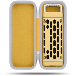 for Turtlebox Ranger Speaker Hard Carrying Travel Case, Yellow Precision-Molded Interior, Padded Scratch-Resistant Lining, Organized Storage Compartment, Shock Protection for Turtlebox Ranger Speaker Hard Carrying Travel Case, Yellow Precision-Molded Interior, Padded Scratch-Resistant Lining, Organized Storage Compartment, Shock Protection
